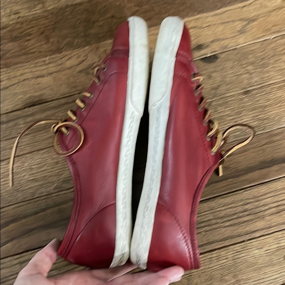 Frye Red Leather Sneakers for women - Picture 8 of 9